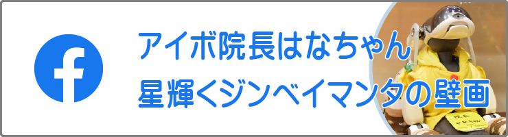 アイボ aibo 院長はなちゃん星輝くジンベイ壁画